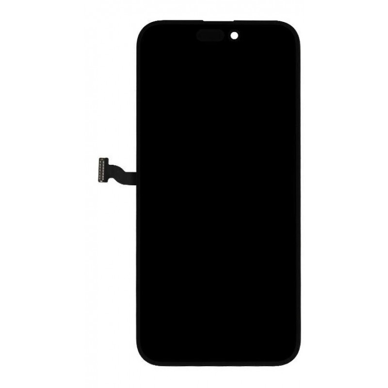 Οθόνη Soft OLED RJ  (Support 90-120Hz) Apple iPhone 14 Pro Max (6.7") & Μηχανισμός Αφής Black με 3 Χρόνια Εγγύηση