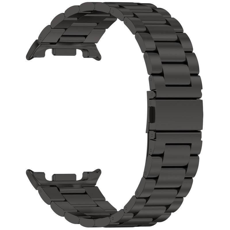 Ανταλλακτικό λουράκι Stainless Steel Black Band για Samsung Galaxy Watch8 / 8 Classic (40/44/46mm)