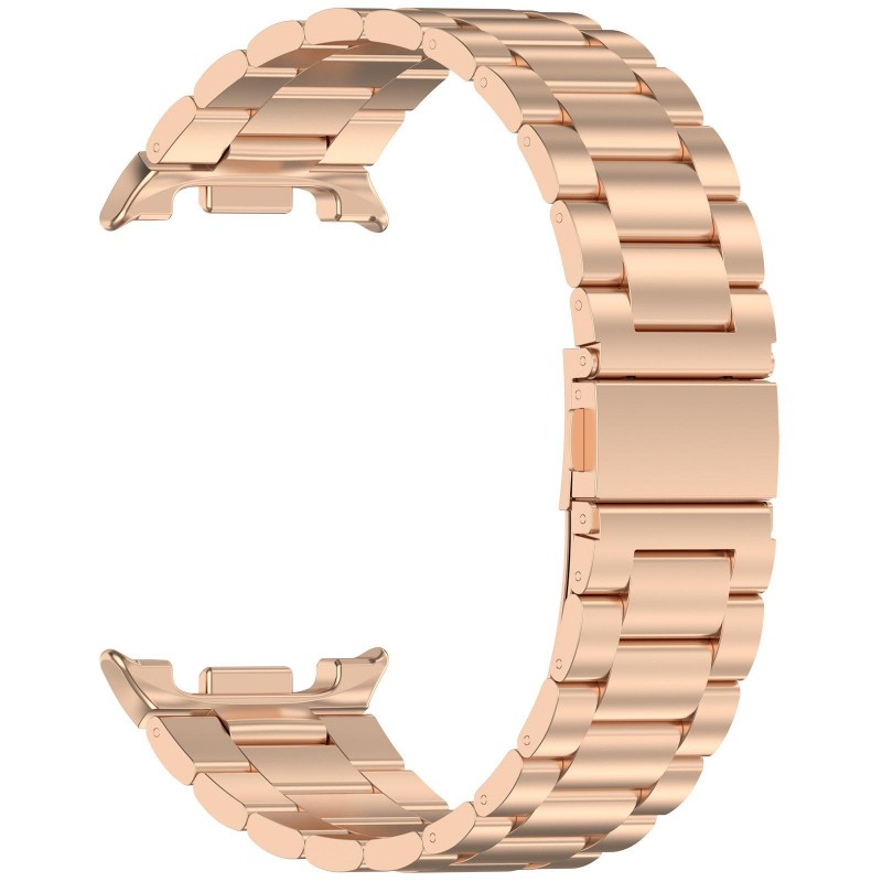 Ανταλλακτικό λουράκι Stainless Steel Rose Gold Band για Samsung Galaxy Watch8 / 8 Classic (40/44/46mm)