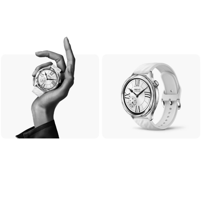 Xiaomi Watch S4 (47mm) Silver (BHR9197GL) 2nd Life (μεταχειρισμένο) με 24 Μήνες Εγγύησης