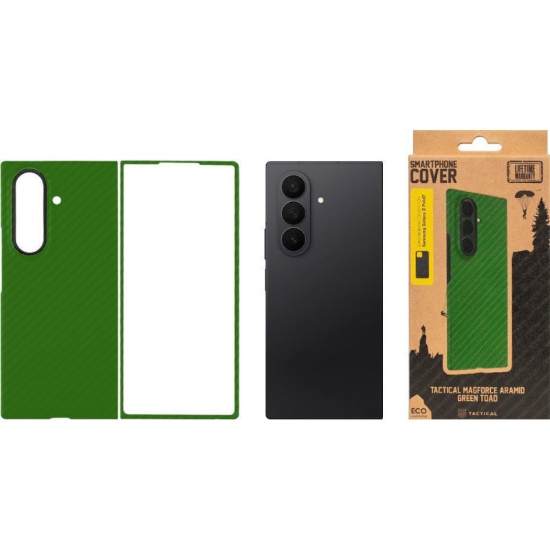 Θήκη Tactical MagForce Aramid Cover Samsung Galaxy Z Fold7 5G SM-F966 Green Toad