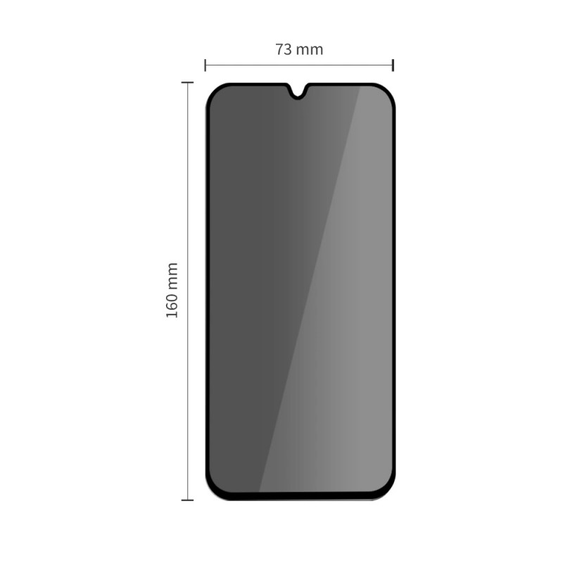 Γυαλί Προστασίας Tech-Protect Glass Spy+ 2-Pack Samsung Galaxy A16 4G / 5G / A26 5G / A17 4G / 5G / A27 5G Privacy