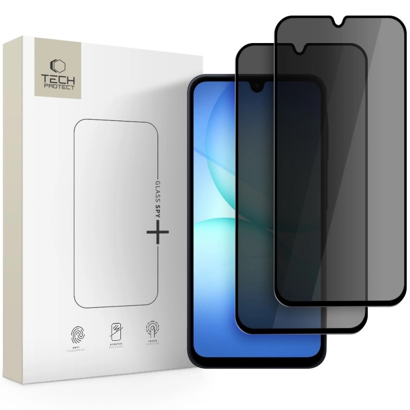 Γυαλί Προστασίας Tech-Protect Glass Spy+ 2-Pack Samsung Galaxy A16 4G / 5G / A26 5G / A17 4G / 5G / A27 5G Privacy