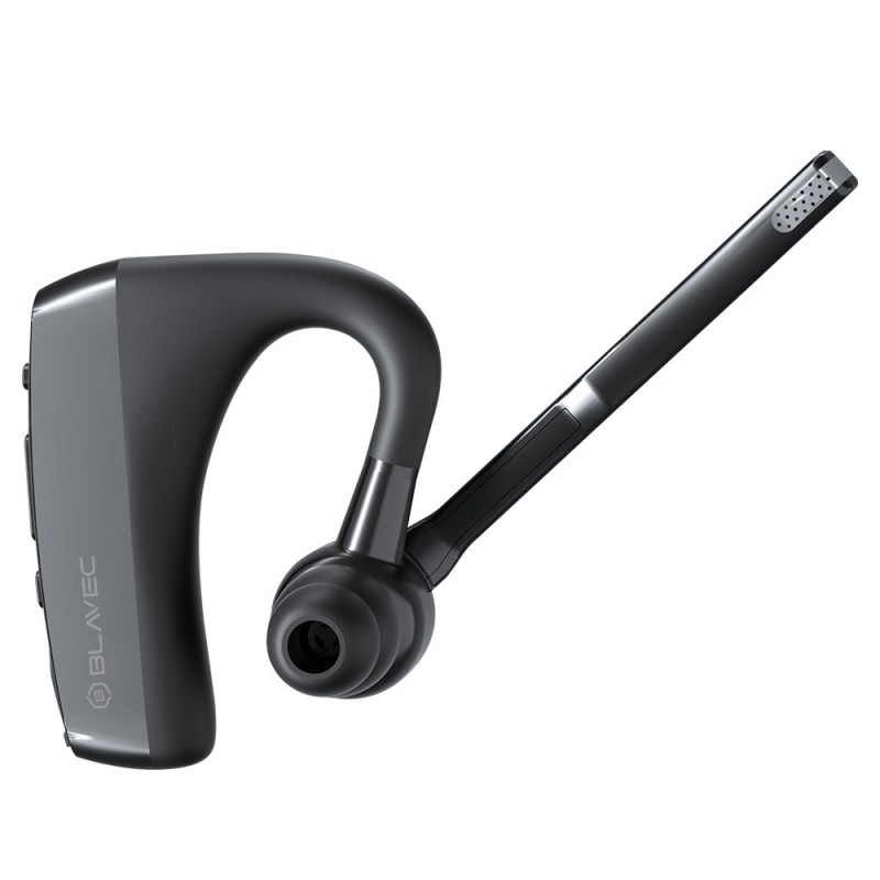 Ακουστικό Bluetooth Blavec Bluetooth Headset Travel Voyager 1 Multipoint (BHVG1-B) Black