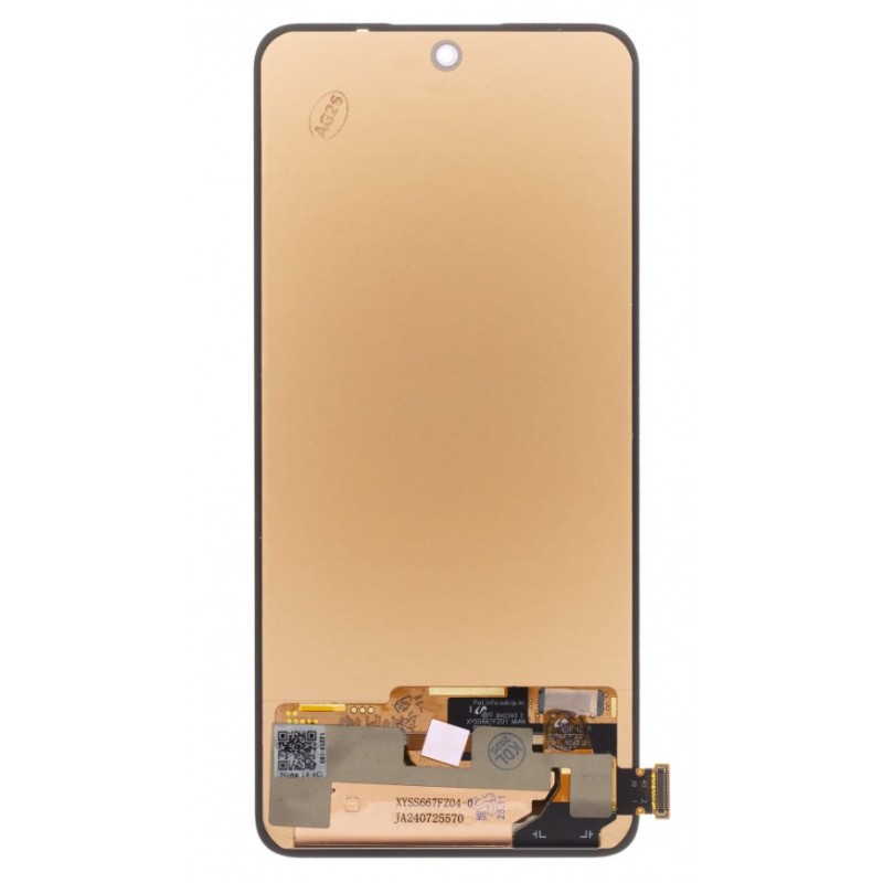 Οθόνη OLED Xiaomi Redmi Note 14 4G EU Version / 14 5G EU Version Black με 3 Χρόνια Εγγύηση