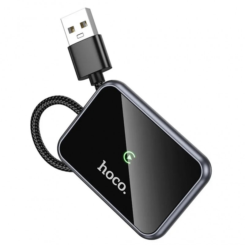 Ασύρματο Hoco HU1 Wireless Adapter Carplay USB-A / USB-C Black