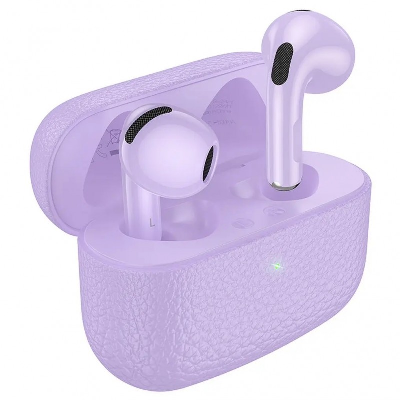 Ακουστικά Bluetooth Hoco EQ15 Wirelles Earphones TWS Purple