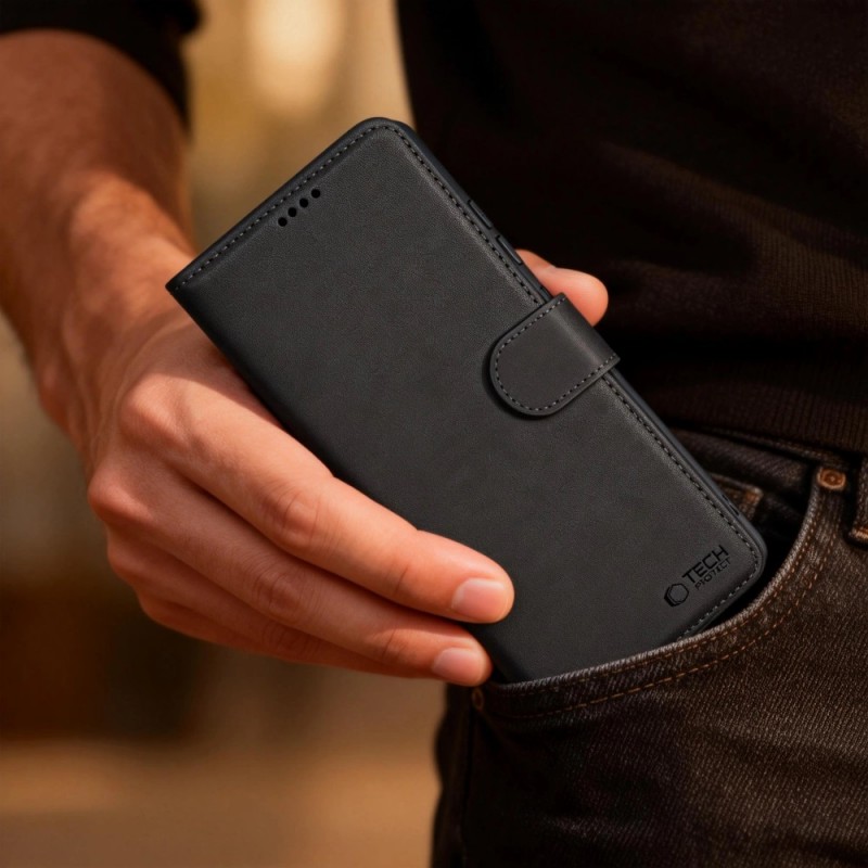 Θήκη Tech-Protect Wallet Case Oneplus Nord 6 Black
