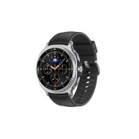 Samsung Galaxy Watch8 Classic Stainless Steel 46mm Αδιάβροχο με Παλμογράφο Black 2nd Life (μεταχειρισμένο) με 24 Μήνες Εγγύηση