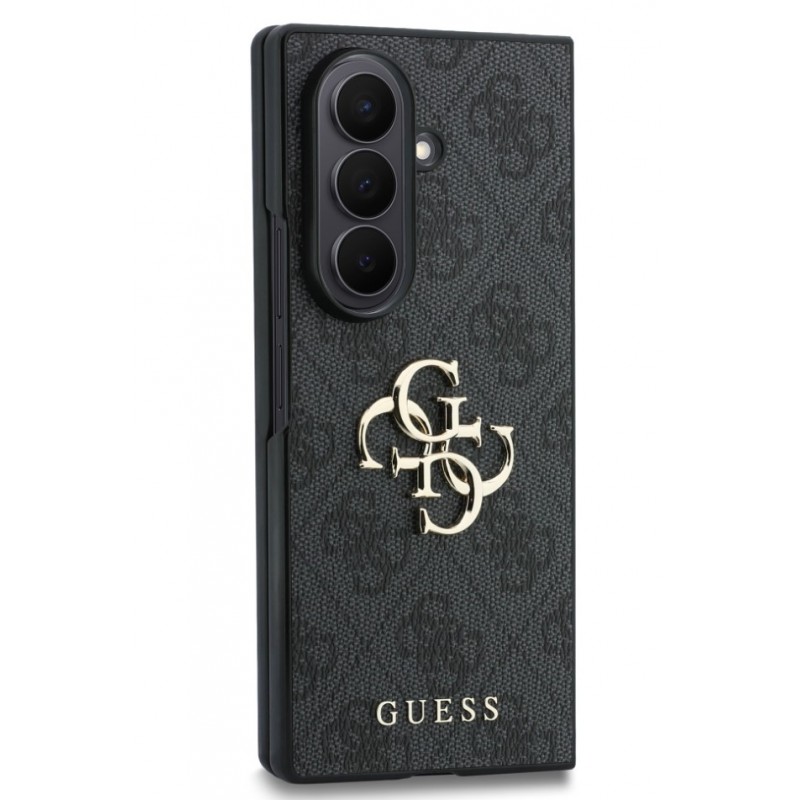 Θήκη Guess PU 4G Metal Logo Case Samsung Galaxy Z Fold8 Ultra 5G SM-F976 Grey