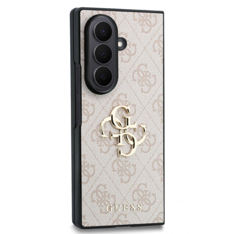 Θήκη Guess PU 4G Metal Logo Case Samsung Galaxy Z Fold8 Ultra 5G SM-F976 Pink