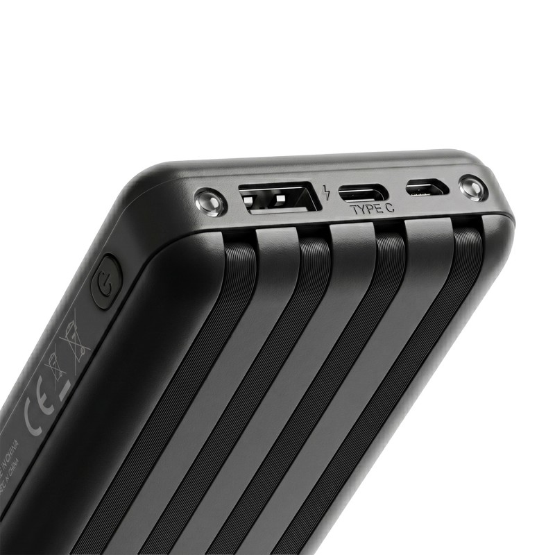Εξωτερική Μπαταρία Setty Solar Powerbank SLR-120 20000 mAh Black
