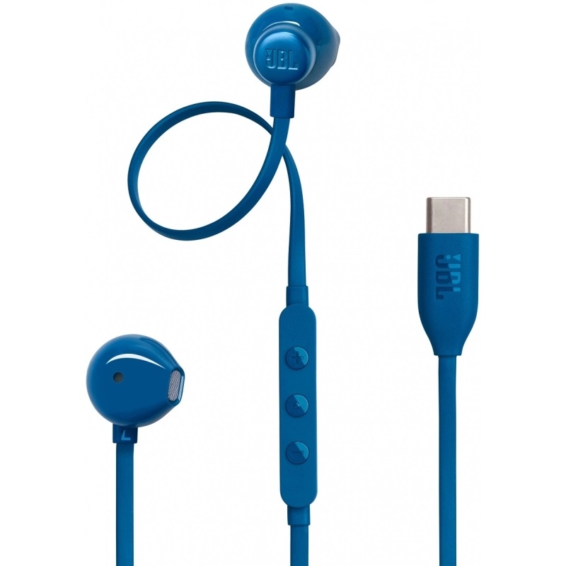Ακουστικά Handsfree JBL 305C Wireless Earphones USB-C Blue