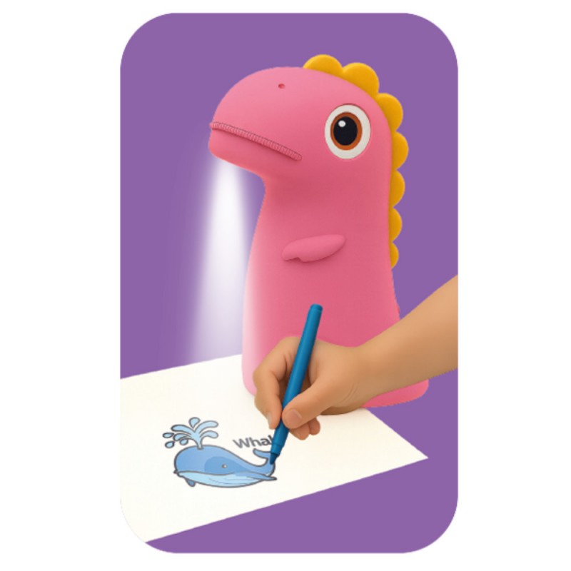 Παιδικός Προτζέκτορας Ζωγραφικής Kiddoboo Dino's Art Pink