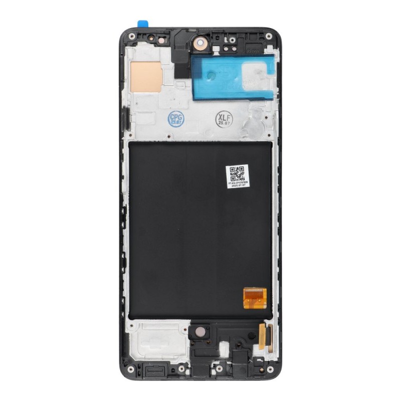Οθόνη LCD Hard OLED Samsung Galaxy A51 A515F Black with Frame με 3 Χρόνια Εγγύηση 