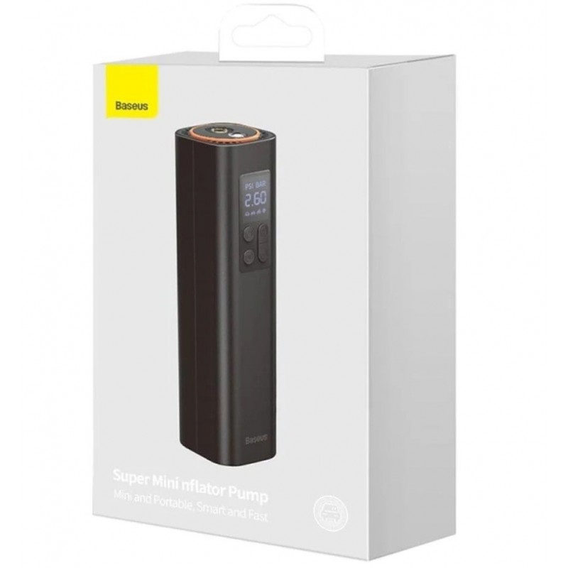 Κομπρεσέρ Αέρα Baseus Super Mini Compressor Black (CRCQ000001)