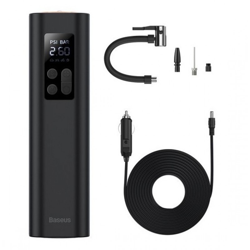 Κομπρεσέρ Αέρα Baseus Super Mini Compressor Black (CRCQ000001)