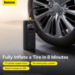 Κομπρεσέρ Αέρα Baseus Super Mini Pro Compressor Cluster Black (C11159300111-00)