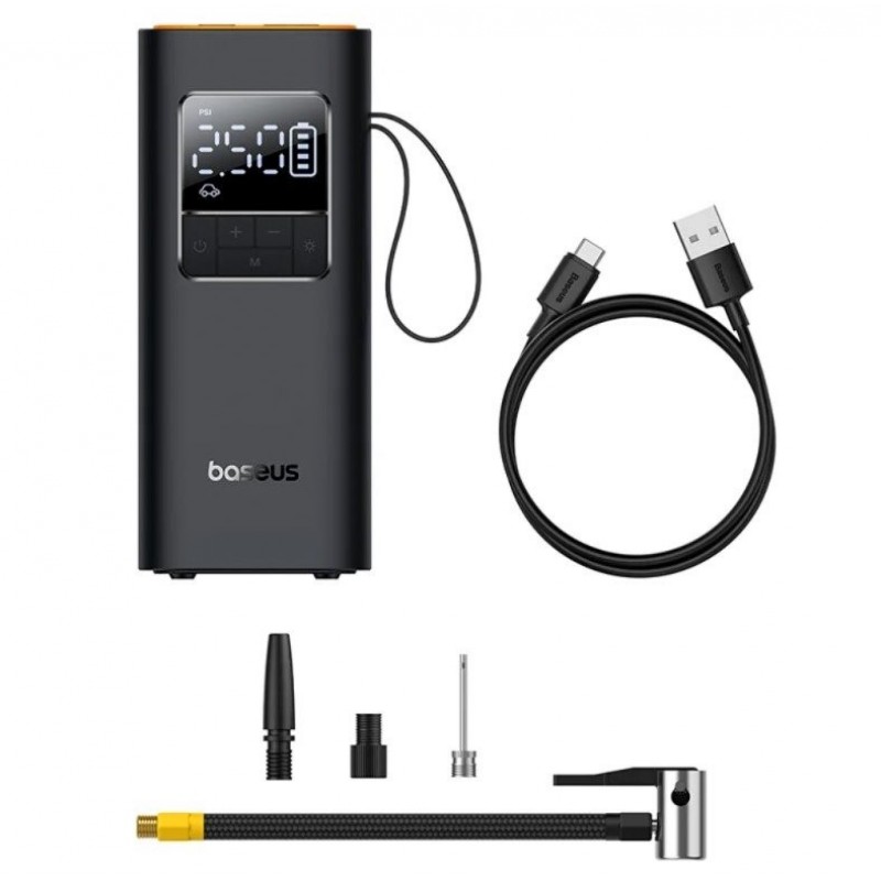 Κομπρεσέρ Αέρα Baseus Super Mini Pro Compressor Cluster Black (C11159300111-00)