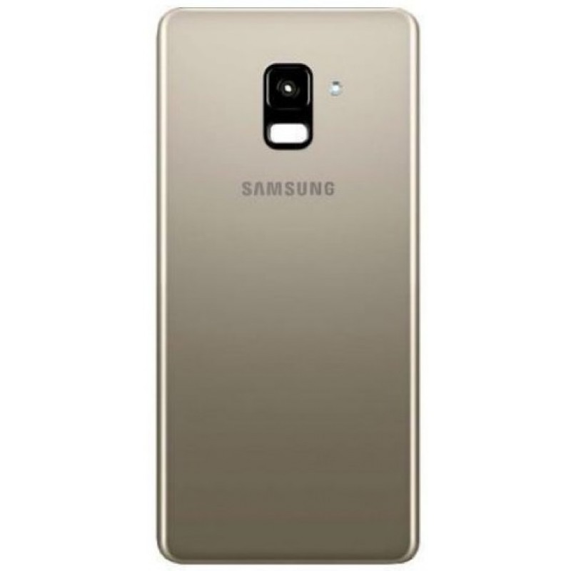 Καπάκι Μπαταρίας Samsung Galaxy A8+ Plus (2018) A730 Gold with Camera Holder