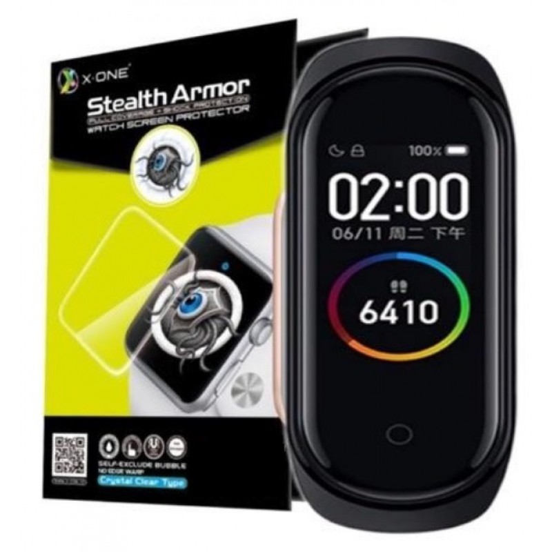 Μεμβράνη Προστασίας Xiaomi Mi Band 3 AntiCrash X-One Stealth Armor v.2 (Japan) 2τμχ Μεμβράνη Προστασίας Xiaomi Mi Band 3 AntiCrash X-One Stealth Armor v.2 (Japan) 2τμχ