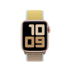 Ανταλλακτικό λουράκι QuickFit Nylon Apple Watch 1/2/3/4/5/6/SE/7/8 (42/44/45/49mm) Camel