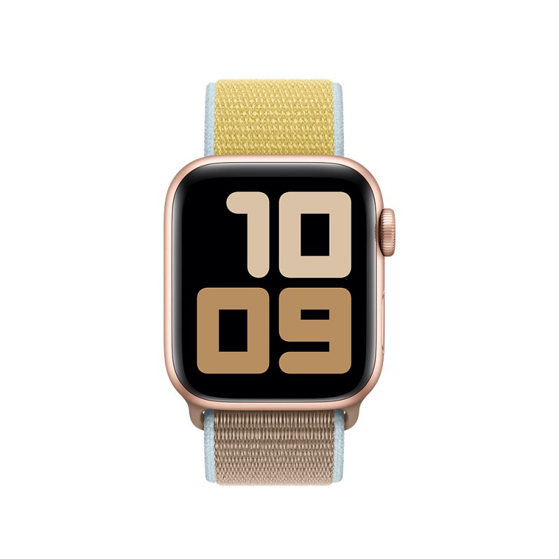 Ανταλλακτικό λουράκι QuickFit Nylon Apple Watch 1/2/3/4/5/6/SE/7/8 (42/44/45/49mm) Camel