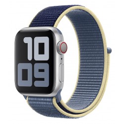 Ανταλλακτικό λουράκι QuickFit Nylon Apple Watch 1/2/3/4/5/6/SE/7/8 (42/44/45/49mm) Alaskan Blue