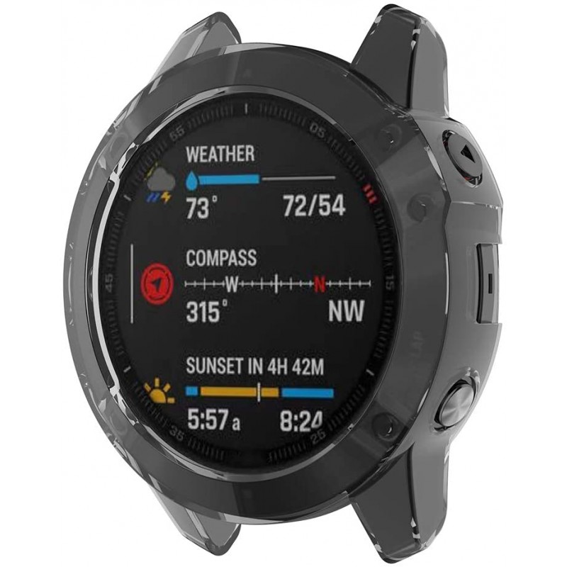 Θήκη TPU Protective Cover Garmin Fenix 6X/6X Pro Clear