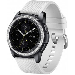 Προστατευτικό Bezel Styling Diamonds Samsung Galaxy Watch (42mm) Silver