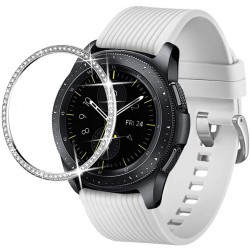 Προστατευτικό Bezel Styling Diamonds Samsung Galaxy Watch (42mm) Silver