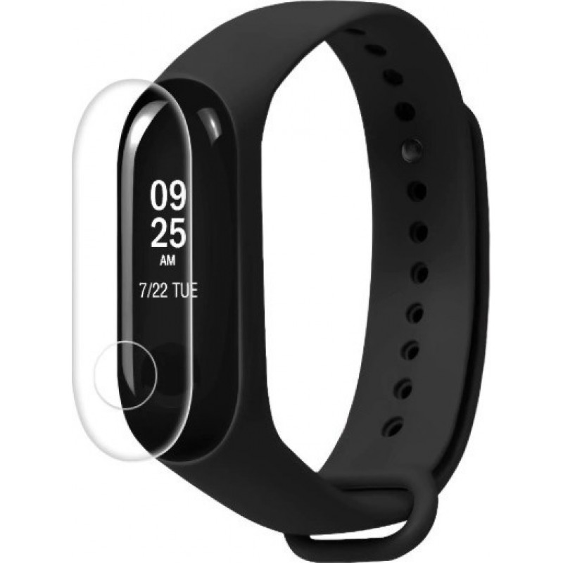 Μεμβράνη Προστασίας TPU Full Screen Cover Xiaomi Mi Band 3 AntiCrash / Antishock (2τμχ)