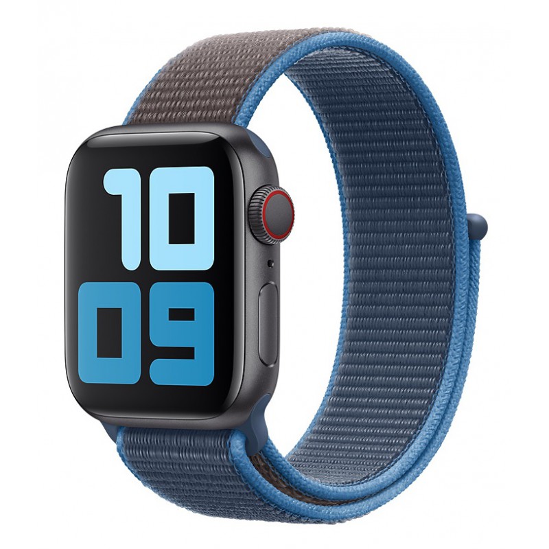 Ανταλλακτικό λουράκι QuickFit Nylon Apple Watch 1/2/3/4/5/6/SE/7/8 (42/44/45/49mm) Surf Blue