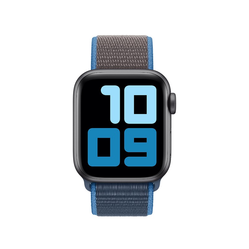 Ανταλλακτικό λουράκι QuickFit Nylon Apple Watch 1/2/3/4/5/6/SE/7/8 (42/44/45/49mm) Surf Blue