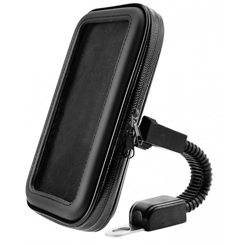 Βάση Στήριξης Μηχανής για τον Καθρέπτη Waterproof Universal Motorcycle Holder (6,3") Black