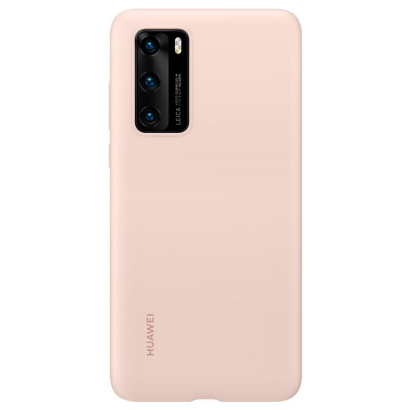 Θήκη Huawei Silicone Cover P40 Pink (Original) 51993729