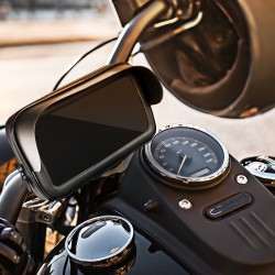 Βάση Στήριξης Μηχανής/Scooter Waterproof with zip & hood Universal Holder (6,3") Black