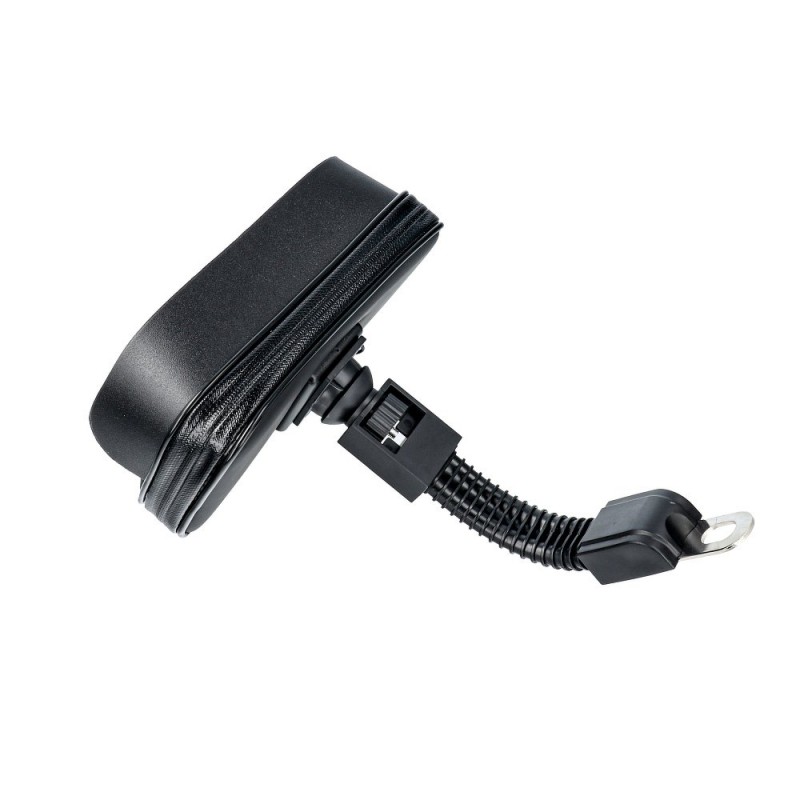Βάση Στήριξης Μηχανής/Scooter Waterproof with zip & hood Universal Holder (6,3") Black
