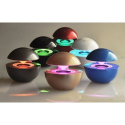 Φορητό Ηχείο Bluetooth Vennus LED Ball Grey