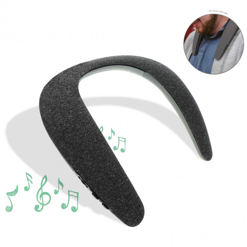 Φορητό Ηχείο Bluetooth 4smarts Wearable Wireless Speaker AudioScarf Grey (4S478583)