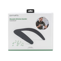 Φορητό Ηχείο Bluetooth 4smarts Wearable Wireless Speaker AudioScarf Grey (4S478583)