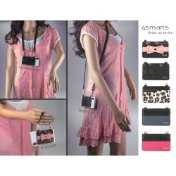 Θήκη Bag 4smarts DressUp Zip Universal for Devices 138.3x67.1mm or Larger Zebra (4S469320)