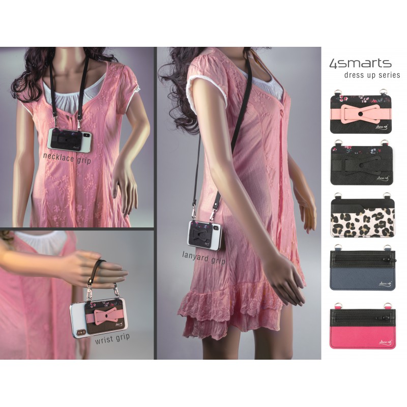 Θήκη Bag 4smarts DressUp Zip Universal for Devices 138.3x67.1mm or Larger Zebra (4S469320)
