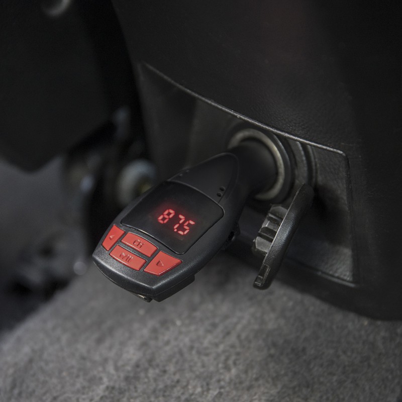 Bluetooth Αυτοκινήτου Maxlife MXFT-01 FM Transmitter 