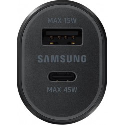 Φορτιστής Αυτοκινήτου Samsung Fast Car Charger Dual USB & Type-C & Καλώδιο Type C EP-L5300XB Black (Original)