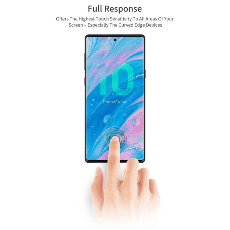 Γυαλί Προστασίας T-MAX UV Liquid Full Glue Tempered Glass & UV LED Lamp Samsung Galaxy Note 20+ 9H AntiCrash/AntiShock Clear
