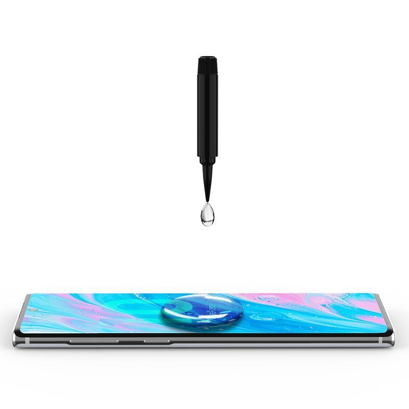 Γυαλί Προστασίας T-MAX UV Liquid Full Glue Tempered Glass & UV LED Lamp Samsung Galaxy Note 20+ 9H AntiCrash/AntiShock Clear