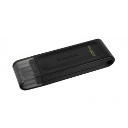 Kingston Pendrive DT70 128GB Type-C 3.2 Black (DT70/128GB)