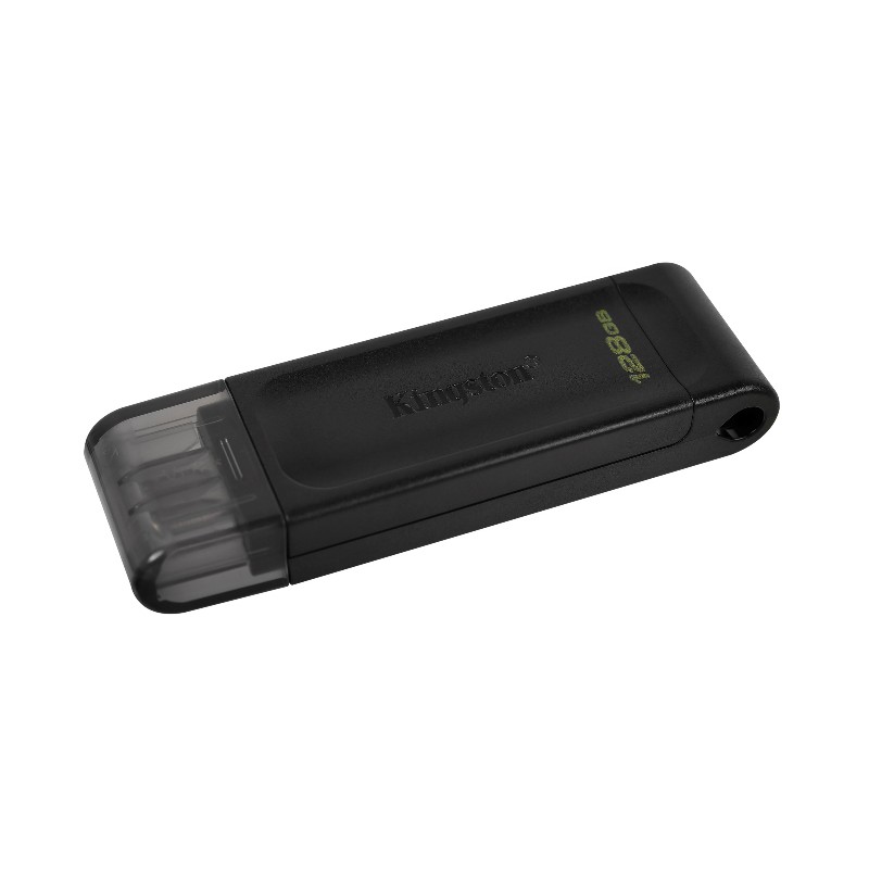 Kingston Pendrive DT70 128GB Type-C 3.2 Black (DT70/128GB)