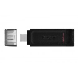Kingston Pendrive DT70 128GB Type-C 3.2 Black (DT70/128GB)